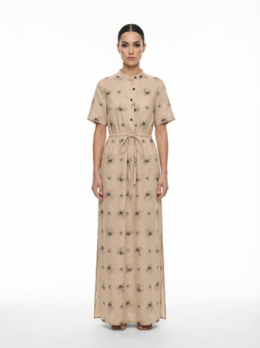 The "Auralith" Dress With Elasticated Waistband