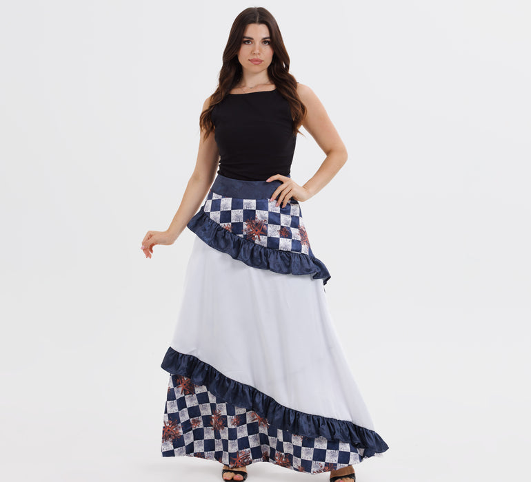 The "Astral Dynasty" Tiered Skirt