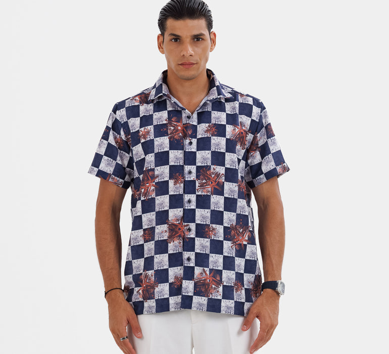 The "Astral Dynasty" Shirt - Blue
