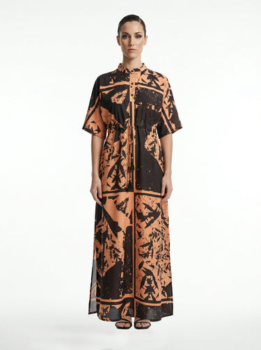 The "Cosmic Chaos" Dress With Elasticated Waistband