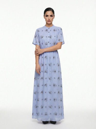 The "Auralith" Dress With Elasticated Waistband