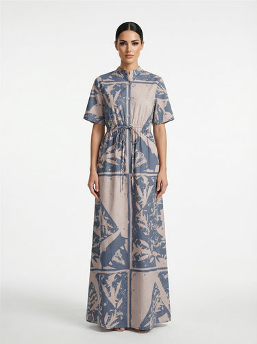The "Cosmic Chaos" Dress With Elasticated Waistband