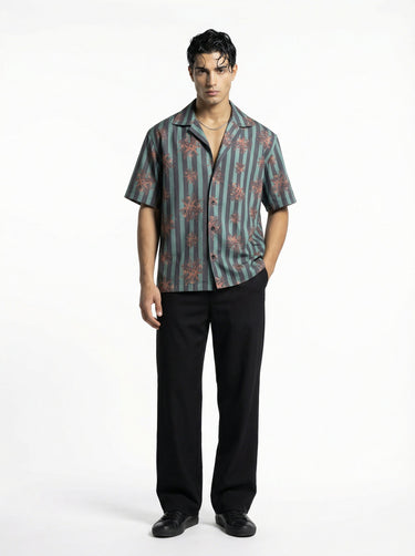 The "Lutheinn" Cuban Collared Shirt - Verdara