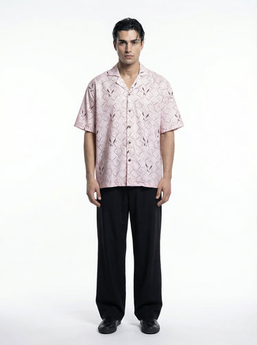 The "Mythikaya droplets" Cuban Collared Shirt