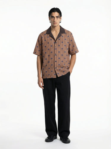 The "Opal Reign" Cuban Collared Shirt
