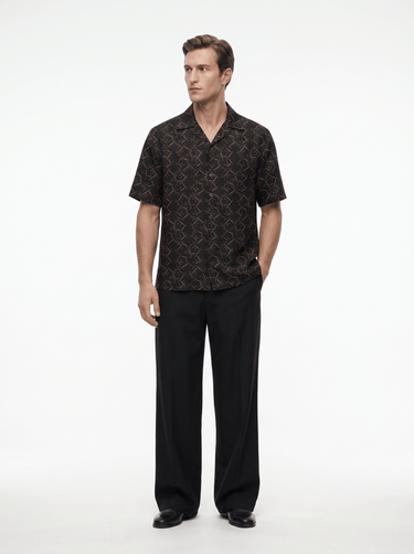 The "Rough Notes" Cuban Collared Shirt