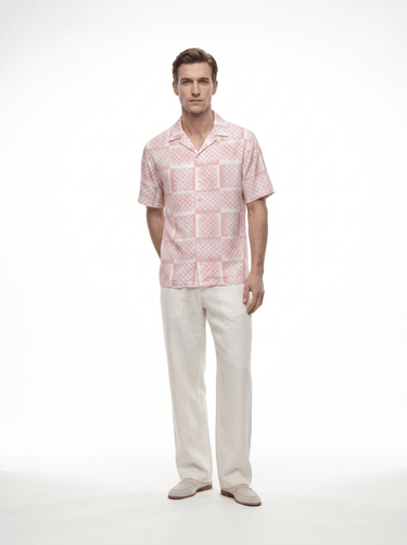 "The First Strand" Cuban Collared Shirt