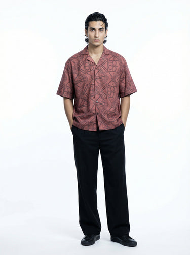 The "Timeless Impressions" Cuban Collared Shirt