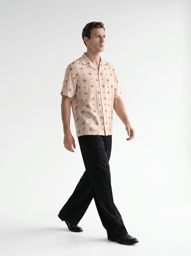 The "Victory Pattern" Cuban Collared Shirt