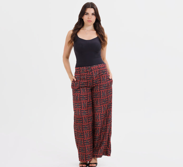 The "Mireaux II" Pant - Red